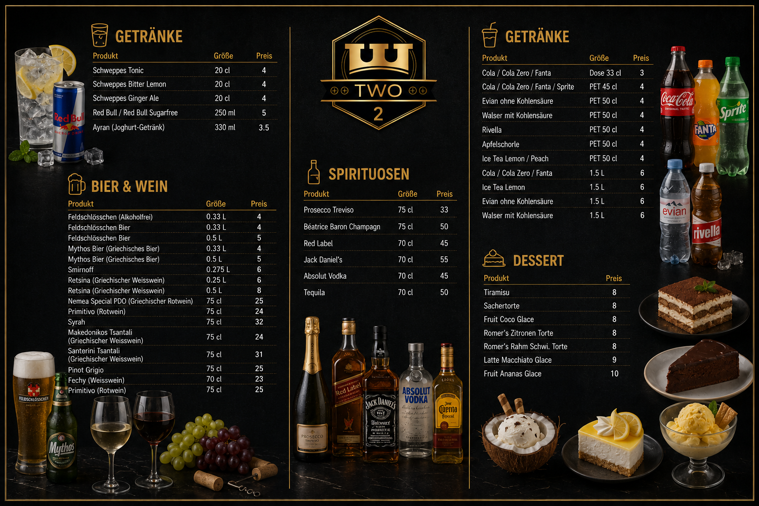 Menu 3/3